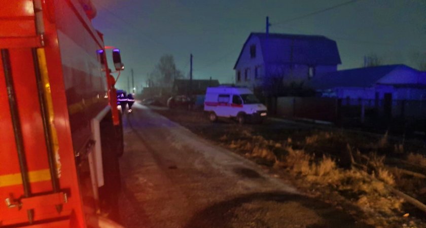 При пожаре в Мордовии погибли трое мужчин