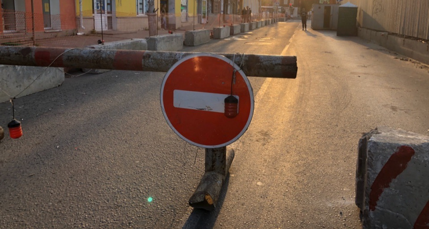 В Саранске ограничили движение по улице Попова на сутки