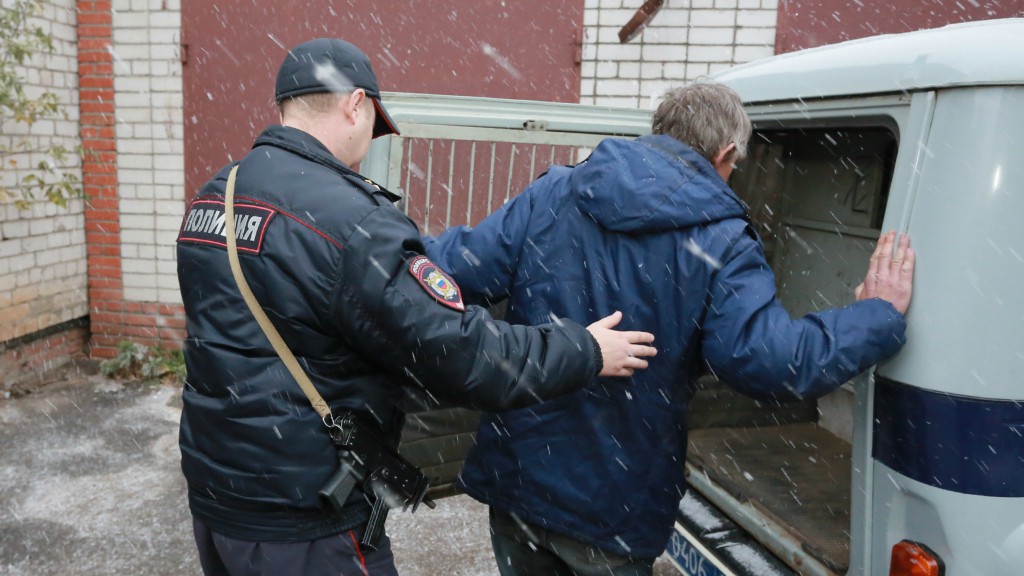 В Саранске был задержан митингующий пенсионер