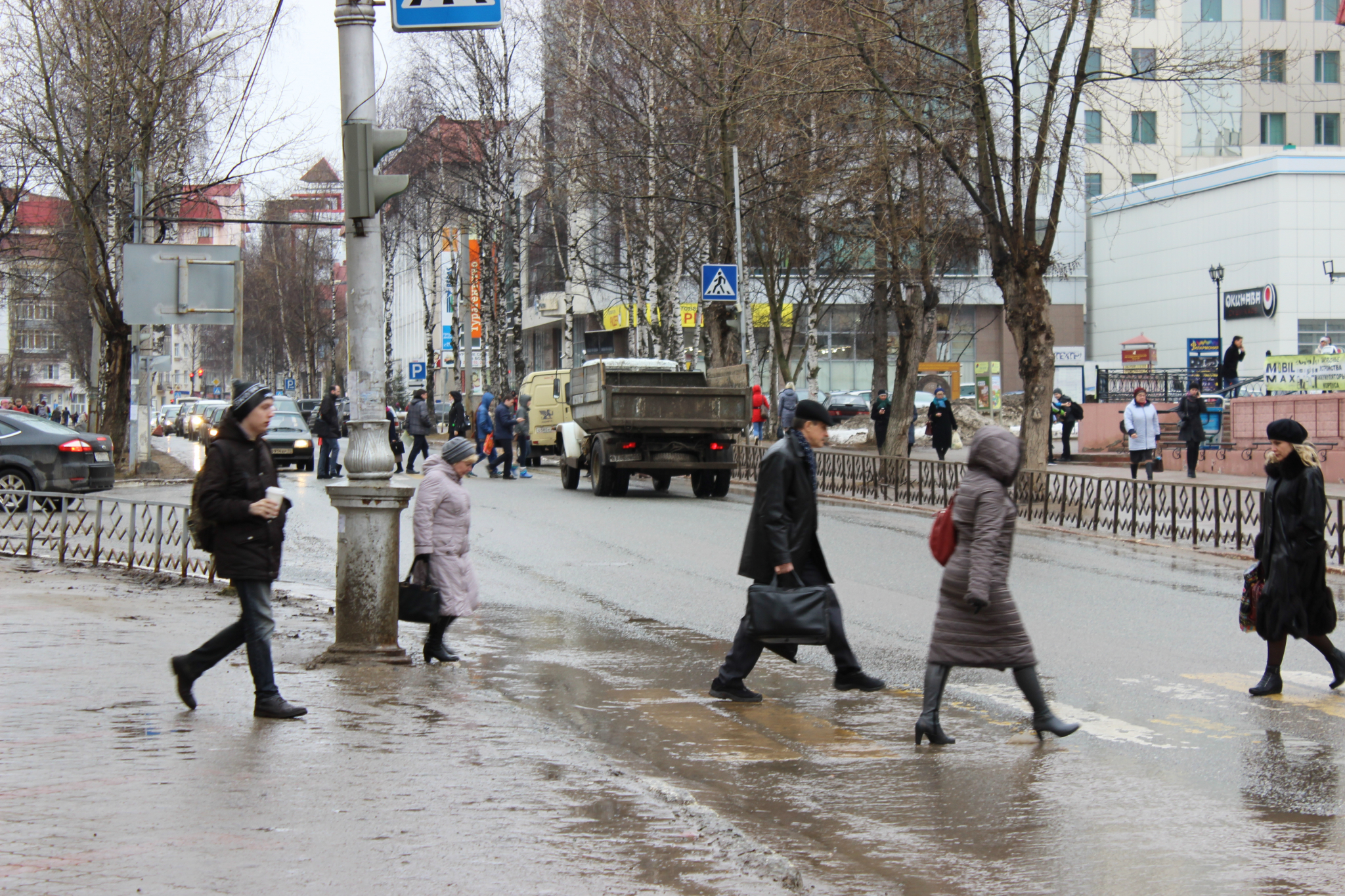 В Саранске наказали рублем нерадивых пешеходов