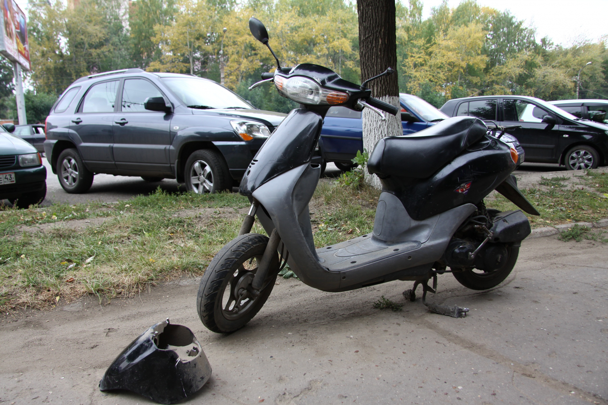 В Мордовии водитель скутера сбил в лесу пьяного пешехода и скрылся