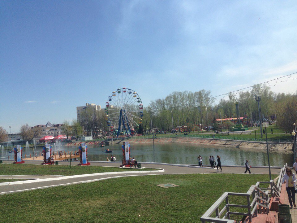 Жители Саранска празднуют День весны и труда