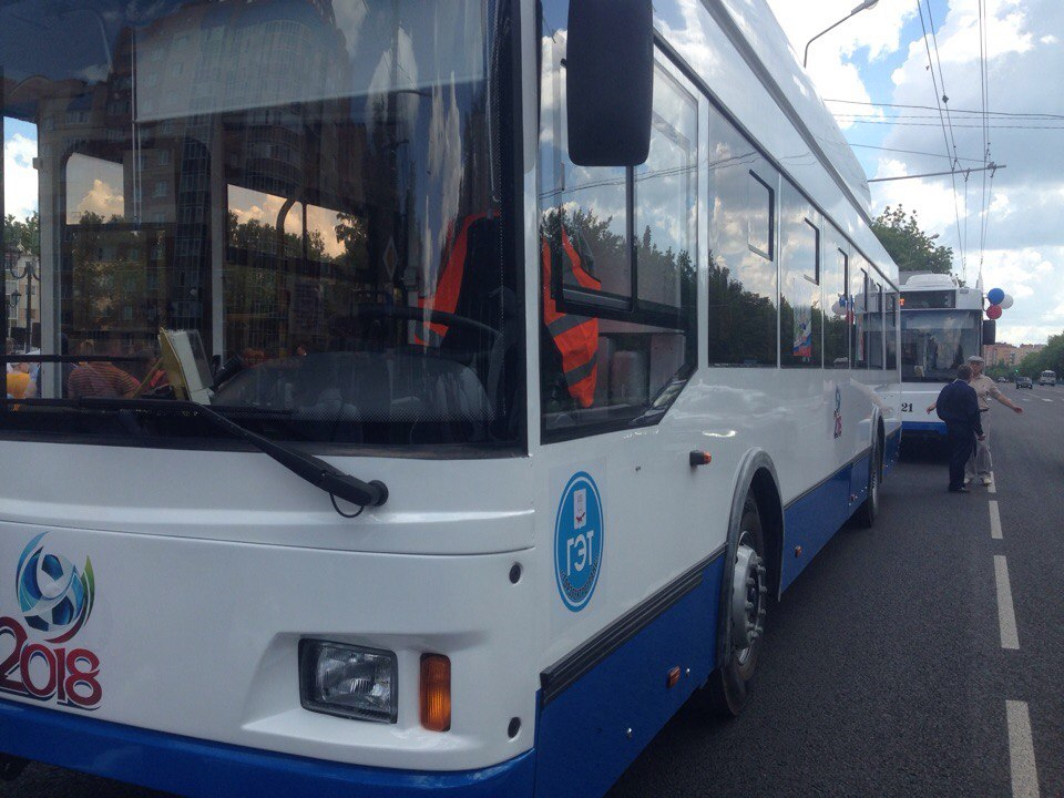 В Саранске презентовали 30 новых троллейбусов (ФОТО)