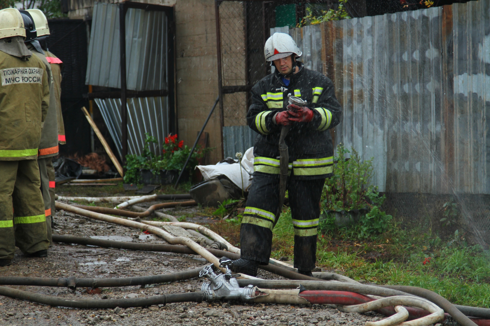 В Мордовии горел жилой дом: более 20 человек эвакуировали