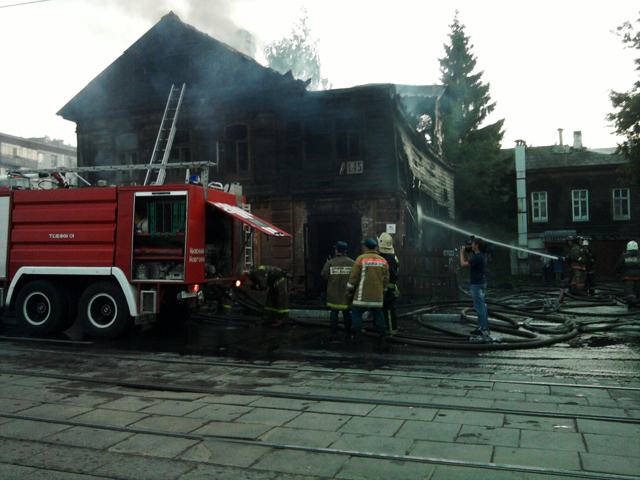 В Мордовии при пожаре жилого дома пострадали супруги