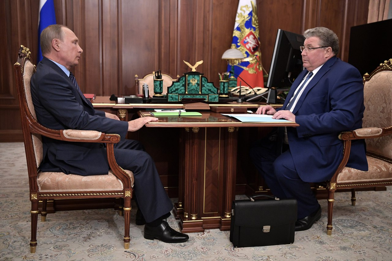 Лидер Мордовии встретился в Кремле с Президентом России