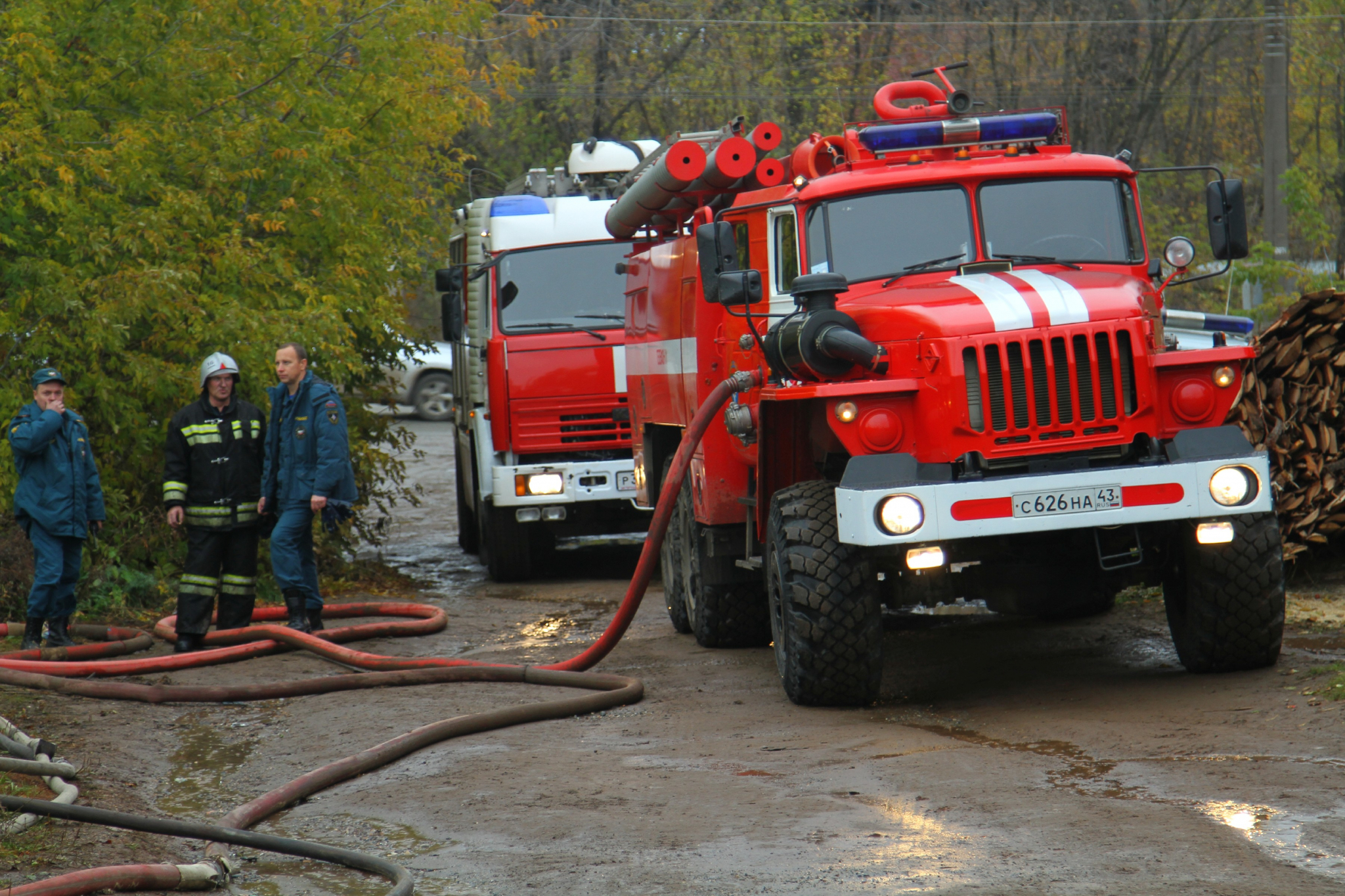 В Мордовии пожар унес жизни отца и сына