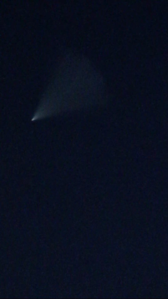 Жители Саранска перепутали ракету с НЛО