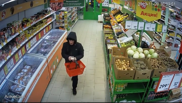 Мимо кассы: в Мордовии неизвестный украл из магазина продуктов почти на пять тысяч рублей