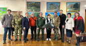 В Саранске ветераны СВО посетили выставку Ледкова «Крымские каникулы»