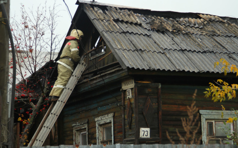 Во время пожара в Мордовии погибла женщина