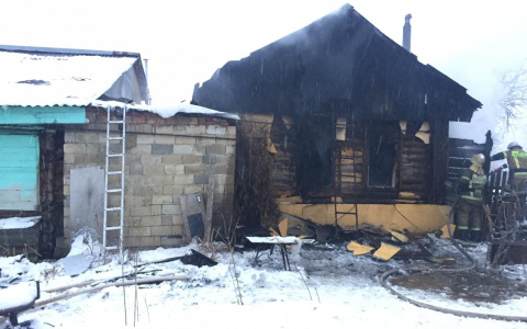 Пожар на улице Крупской в Саранске: погибли два человека