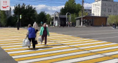В Саранске перенесли пешеходный переход рядом с рынком «Заречный»