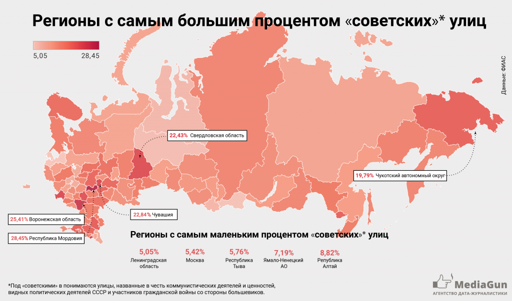 Самый маленький субъект рф по территории. Самые крупные регионы России. Самый крупный регион Росси. Самые большие регионы. Процент советских названий улиц.