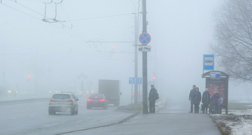 Седьмого декабря в Мордовии ожидается сильный туман