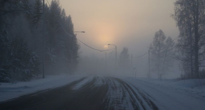 МЧС Мордовии предупреждает о резком похолодании и тумане