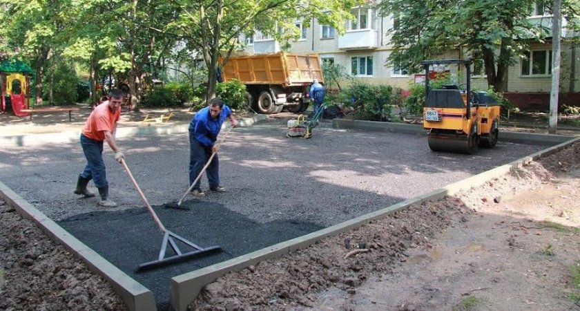 В Атяшево планируется благоустроить дворовую территорию в 2022 году