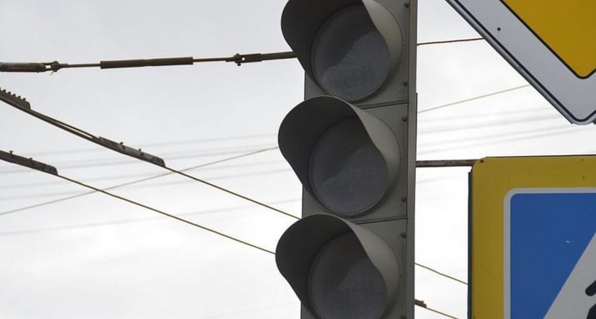 В Саранске временно не будут работать три светофора 