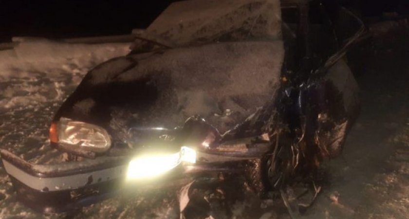 Lexus и «ВАЗ» столкнулись у Киржеман в Мордовии 9 февраля, пострадал один человек