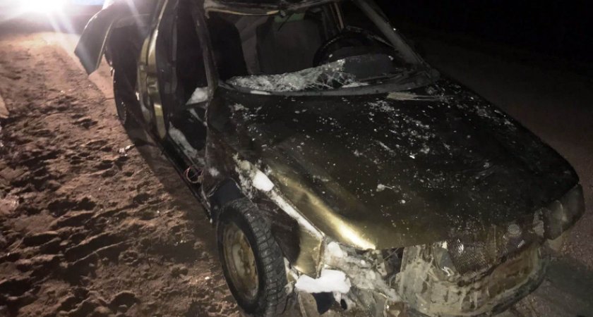 В Мордовии «ВАЗ» съехал в кювет, пострадал водитель