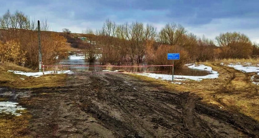 МЧС: В Мордовии подтоплено 5 низководных мостов