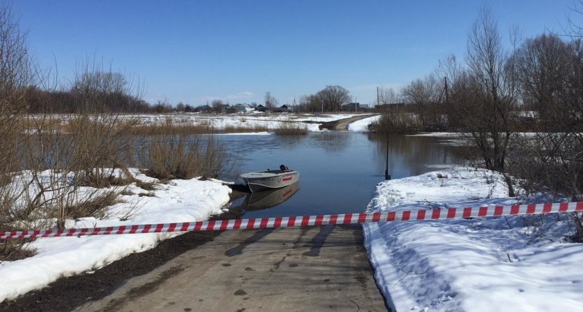 В Мордовии подтоплен еще один мост