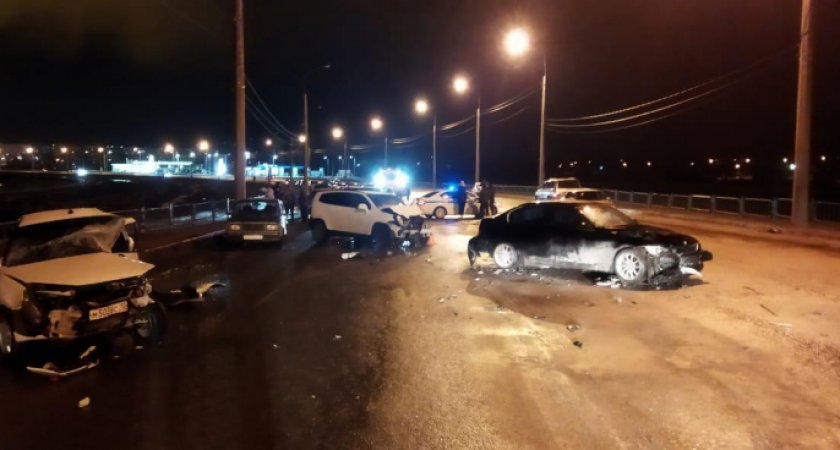 В ГИБДД рассказали подробности массовой аварии в Саранске