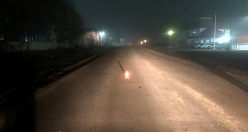 В Мордовии пьяный мотоциклист не справился с управлением и перевернулся на дороге