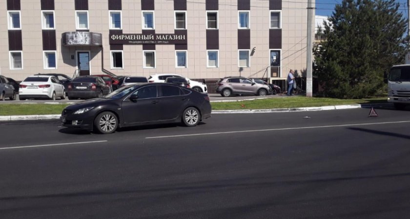 В Саранске водитель «Мазды» сбил пешехода-нарушителя