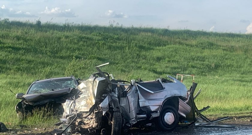 Жуткое лобовое ДТП на трассе в Мордовии: три человека погибли