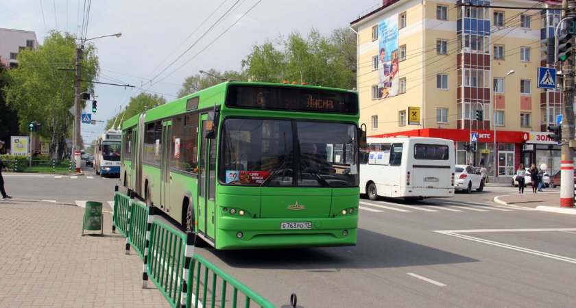 В Саранске с 23 по 26 июня временно изменится схема движения общественного транспорта 