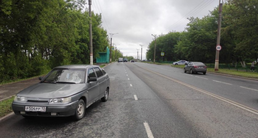В Саранске водитель «ВАЗа» сбил подростка на пешеходном переходе 