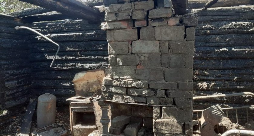 Житель Мордовии получил сильные ожоги при пожаре в доме 