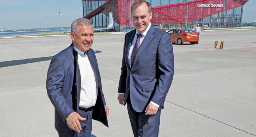 Глава Мордовии провел встречу с главой Татарстана