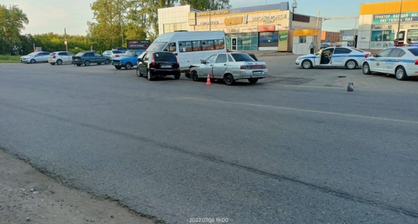 Тройное ДТП в Саранске: есть пострадавший