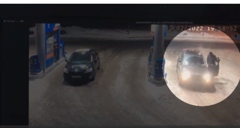 Полиция Саранска ищет водителя «БМВ», который уехал с автозаправки, не заплатив за бензин