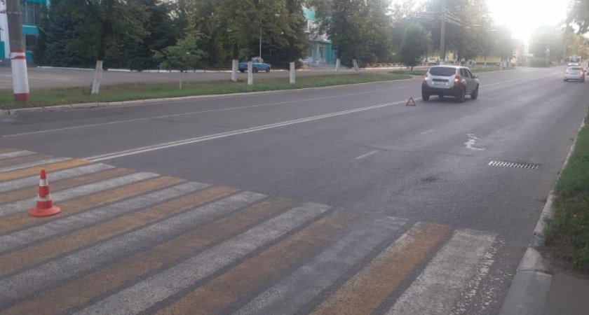 На улице Васенко в Саранске сбили молодую девушку
