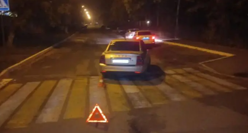 В Саранске 19-летний водитель сбил женщину на пешеходном переходе