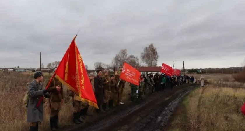 В Мордовии прошел марш памяти 326-й стрелковой дивизии