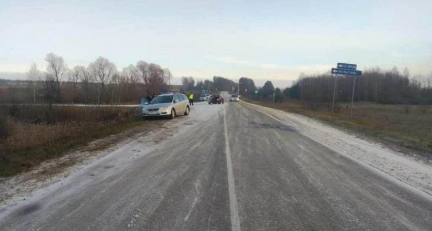 На трассе в Мордовии мужчина и женщина пострадали в ДТП