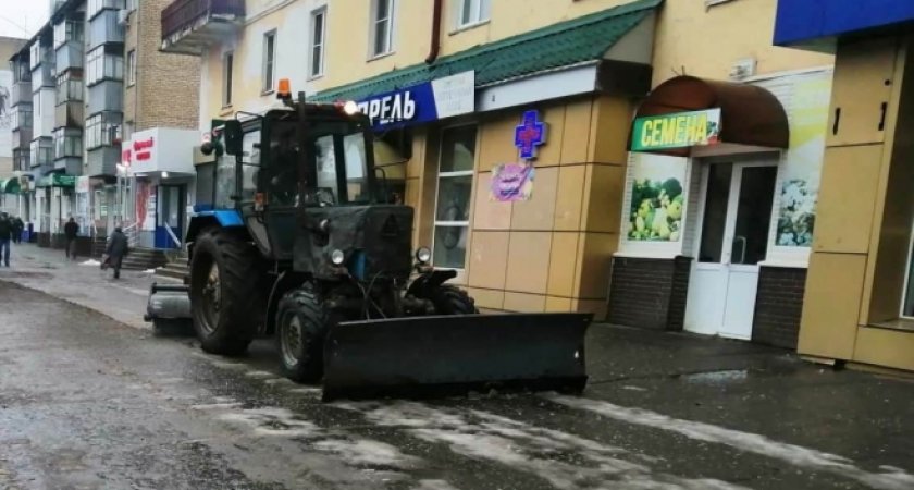 В Рузаевком районе составили графики уборки дорог