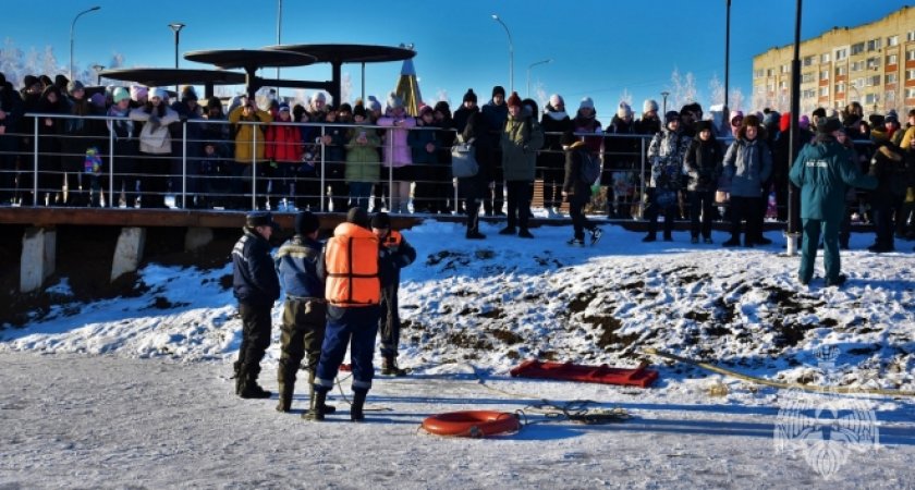 Рузаевские школьники узнали как вести себя на тонком льду