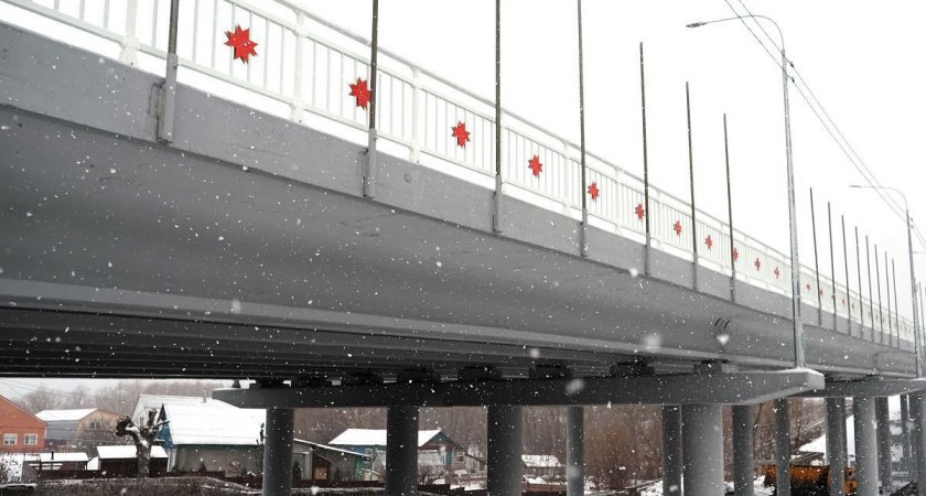 В Саранске открыли Ботевградский мост