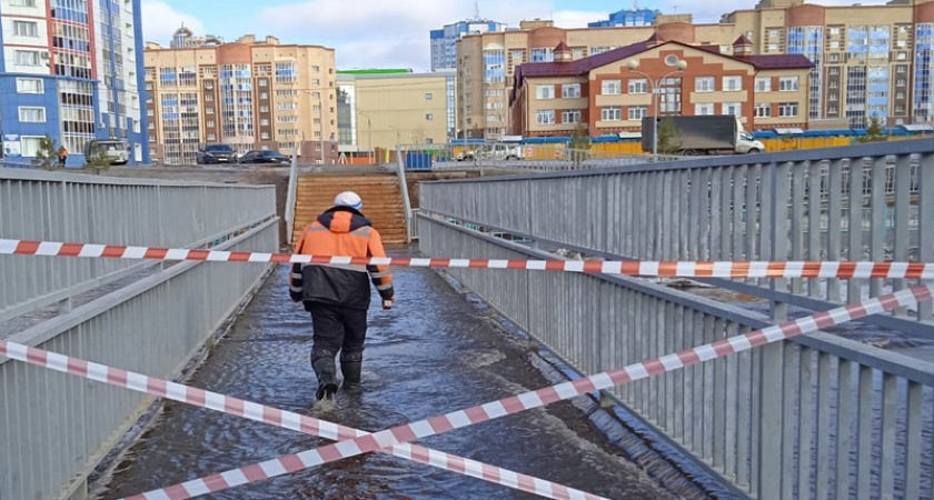 В Саранске перекрыли 2 моста для пропуска воды