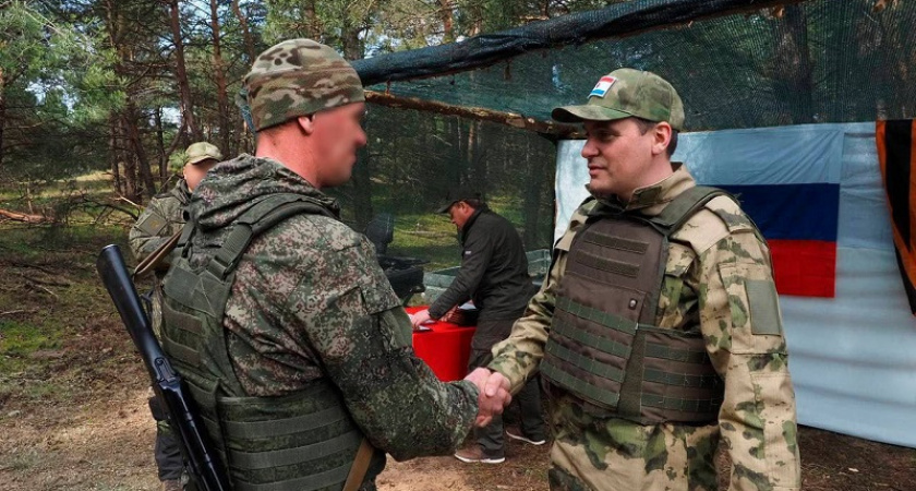 Глава Мордовии посетил бойцов в зоне СВО