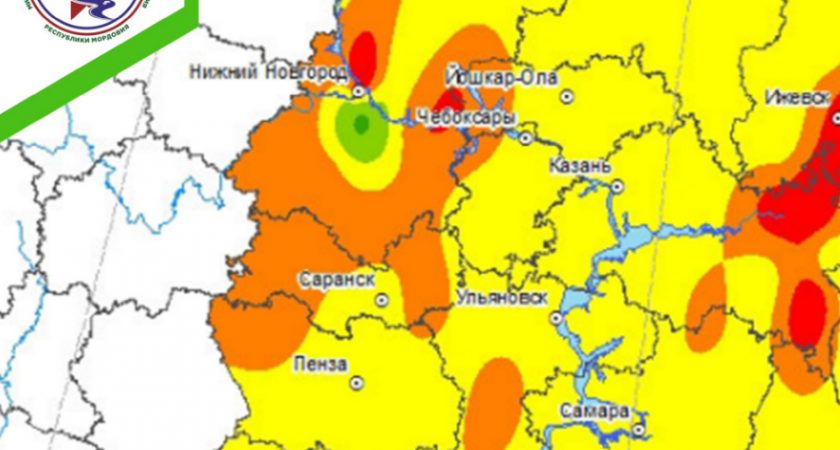 В Мордовии установлен 3, местами 4 класс пожарной опасности лесов