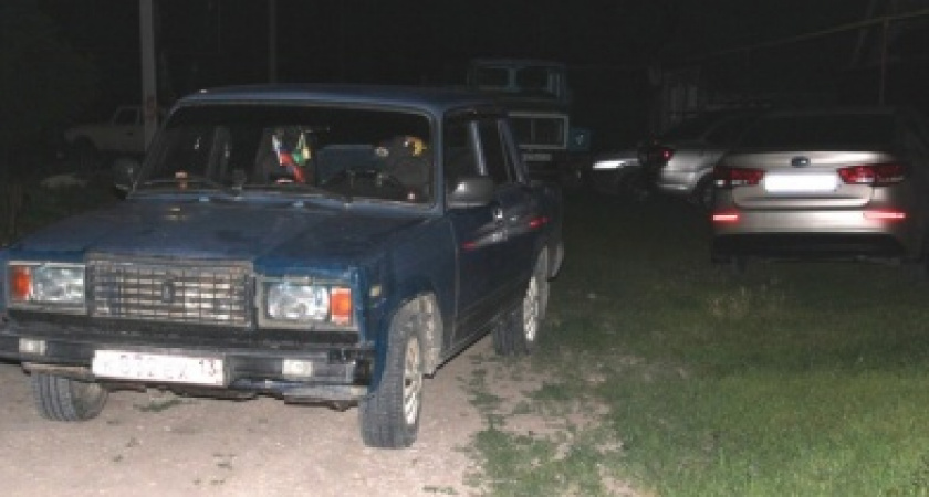 Пьяный житель Мордовии угнал «ВАЗ», устроил ДТП и уснул в чужом сарае 