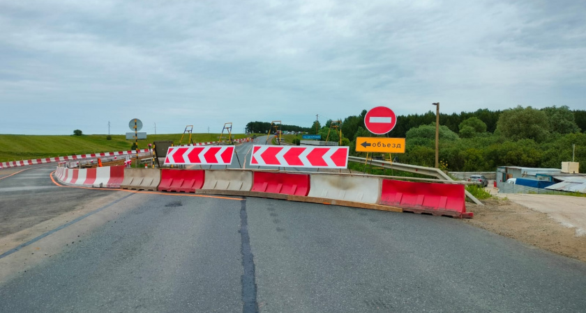 На трассе Саранск — Сурское — Ульяновск временно ограничили движение транспорта