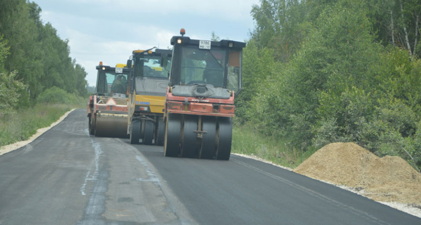 В Ельниковском районе Мордовии завершается строительство новой дороги