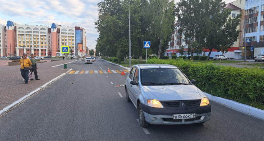 Напротив РДК в Саранске водитель Renault сбил 13-летнего ребенка 